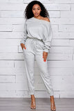 ON THE GO- FRENCH TERRY SWEAT -JUMPSUIT